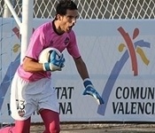 El porter de futbol Mario Guillén repassa la seua trajectòria esportiva