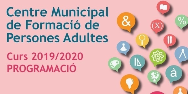 El Centre Municipal de Formació de Persones Adultes presenta l'oferta del nou curs