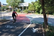 Obres d'adequació del carril bici de Picanya a l'anell metropolità