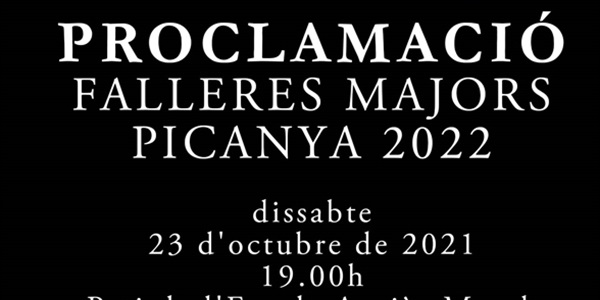 Arranquen les Falles de Picanya 2022
