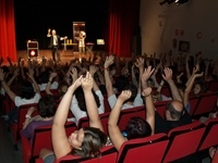 Actuació del Mag JJ. Acte de la celebració dels 20 anys Agermanament. P5240113