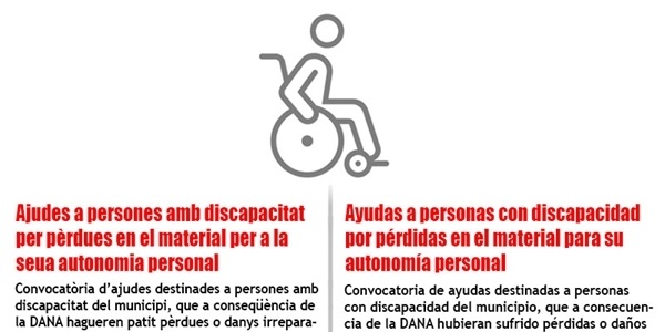 Ajudes a la reposició de materials d'autonomia personal per a les persones amb capacitats diverses
