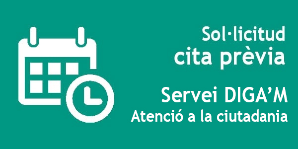 Cita prèvia servei DIGA'M
