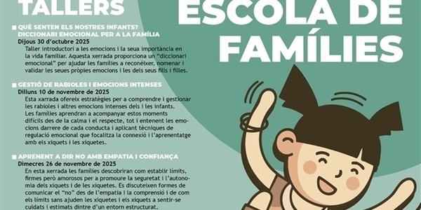 Tallers formatius per a famílies