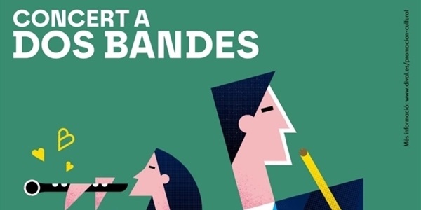 Concert a dues bandes