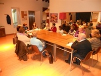 Trobada del grup d'amics de la lectura amb Carmen Amoraga