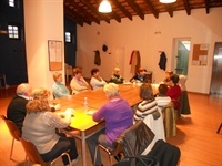 Trobada del grup d'amics de la lectura amb Carmen Amoraga